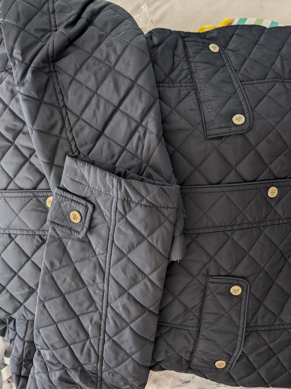 Lauren Ralph Lauren Quilted Navy Jacket